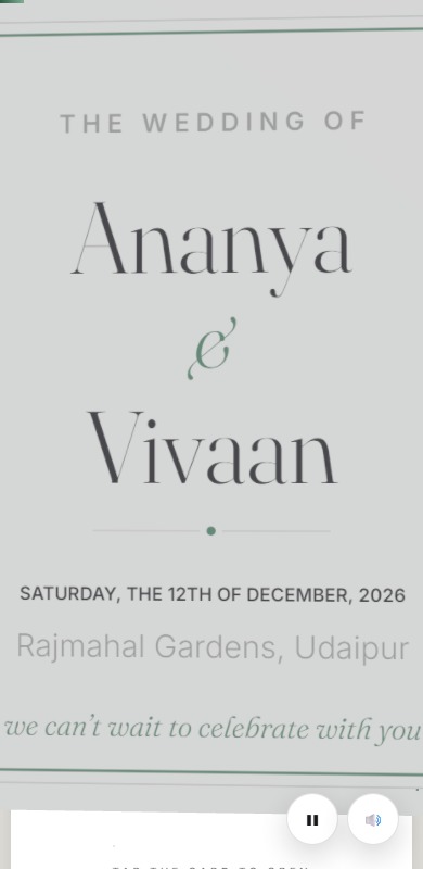 Invitation preview